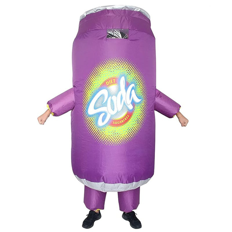 Soda Can Costume - Inflatable Soda Can Cosplay