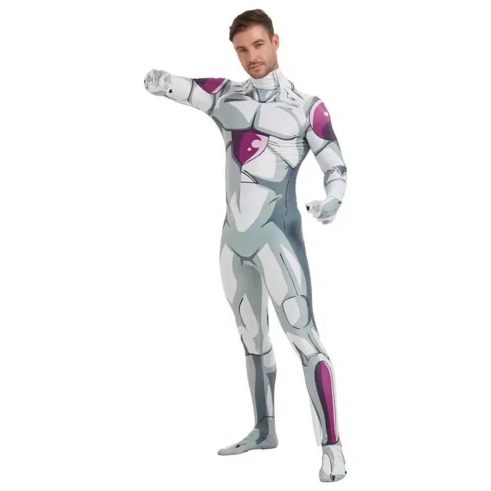 Dragon Ball Z Frieza Costume - Bodysuit Frieza Cosplay