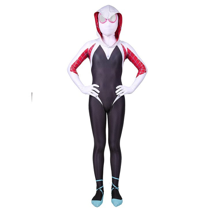 Girls Gwen Stacy Spider-Gwen Costume
