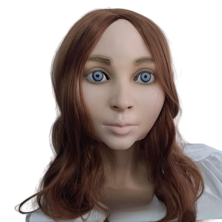 Movie M3GAN Mask - Full Face Mask Movie M3GAN Cosplay Costume Prop