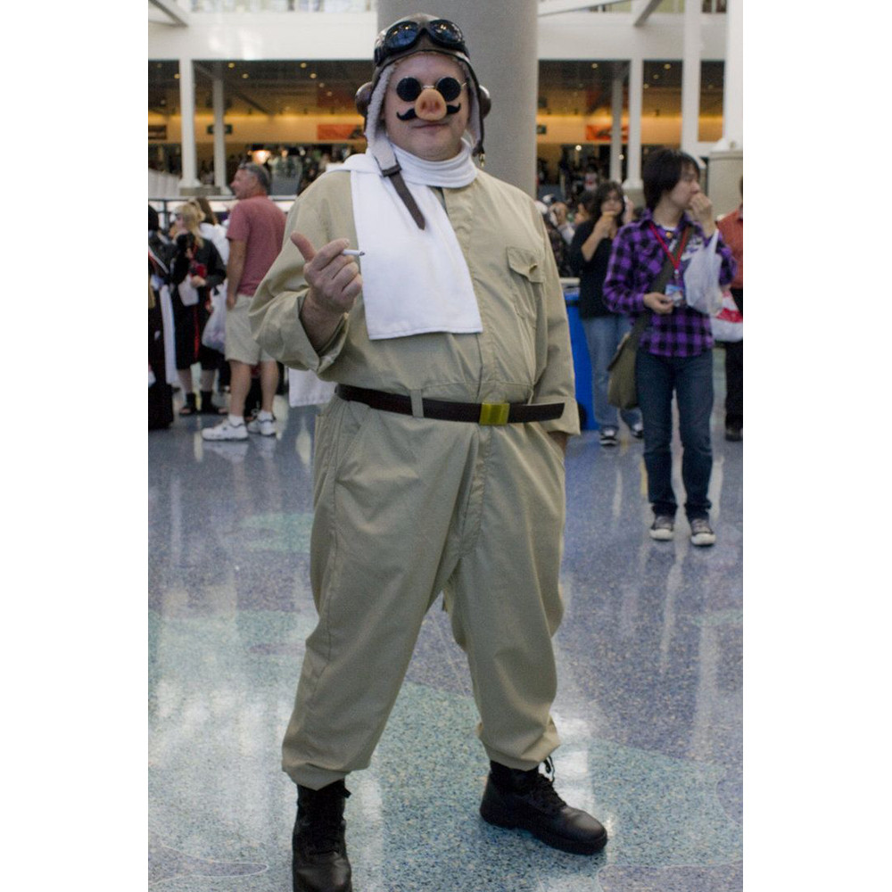 Porco Rosso Marco Pagot Costume - Trench Coat Marco Pagot Cosplay