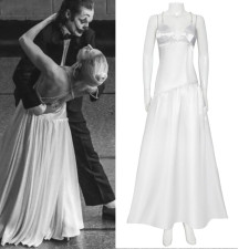 Joker 2 Harley Quinn Costume - White Maxi Dress Harley Quinn Cosplay
