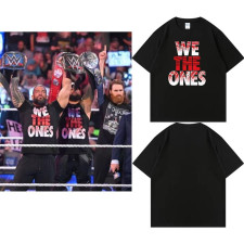 WWE Jey Uso We The Ones Costume - Black T-Shirt Jey Uso Cosplay