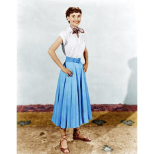 Roman Holiday Princess Anne Costume - Shirt Skirt Set Princess Anne Cosplay