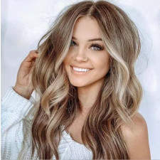 Kim Kardashian Wig - Long Ombre Wavy Wig Kim Kardashian Cosplay Costume