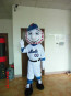 Giant Baseball Mascot Costume