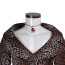 The Fifth Element Ruby Rhod Costume - Leopard Pattern Jumpsuit Ruby Rhod Cosplay