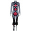 Gotham Knights Boss Harley Quinn Costume - Grey Bodysuit Set Boss Harley Quinn Cosplay