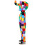 Kids Elmer the Patchwork Elephant Costume - Jumpsuit Elmer Elephant Cosplay