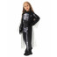 Girls Grim Reaper Costume - Jumpsuit Wings Hood Grim Reaper Cosplay
