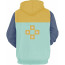 The Seven Deadly Sins Harlequin Grizzly's Sin of Sloth King Costume - Blue Yellow Hoodie Fairy King Cosplay