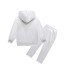 Kids Sprunki White Wenda Costume - Hoodie Pants Mask Set White Sprunki Cosplay