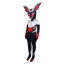 Palworld Incineram Costume - Black Bodysuit Mask Set Incineram Cosplay