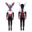 Palworld Incineram Costume - Black Bodysuit Mask Set Incineram Cosplay