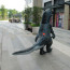Jurassic World Blue Velociraptor Inflatible Costume