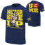 WWE John Cena Costume - You Cant See Me Navy Blue Set Shirt Cap Headband Wristband John Cena Cosplay