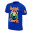 WWE John Cena Costume - Respect Earn It Blue Set Shirt Cap Headband Wristband John Cena Cosplay