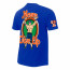 WWE John Cena Costume - Respect Earn It Blue Set Shirt Cap Headband Wristband John Cena Cosplay