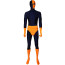 The Titans Deathstroke Joseph Wilson Costume - Blue Orange Classic Bodysuit Deathstroke Cosplay