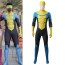 Invincible Comic Style Original Suit Costume - Yellow Black and Blue Comic Style Bodysuit Invincible Cosplay