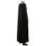 Zack Snyder's Justice League Superman Costume - Female Black Bodysuit With Cape Superman Cosplay