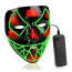 Vampire Face LED Costume Cosplay Party Mask