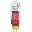 Moana 2 Costume - Red Tribal Dress Moana Cosplay