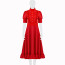 Pearl Movie 2022 Pearl Costume - Red Dress Pearl Cosplay