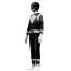 Boy's Black Power Ranger Classic Muscle Costume - Black Ranger Classic Muscle Costume