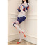 Neon Genesis Evangelion Rei Ayanami Costume - White Sexy Bodysuit Rei Ayanami Cosplay