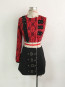 Blackpink Rose Costume - Red Black Skirt Top Kill This Love Performance Rose Cosplay