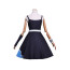 Girls Band Cry Subaru Awa Costume - Black Blue Dress Awa Subaru Cosplay