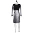 The Mask Tina Carlyle Costume - Striped Dress Tina Carlyle Cosplay