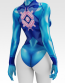 Metroid: Zero Mission Samus Aran Zero Bikini Swimsuit Costume - Metallic Swimsuit Samus Aran Zero Cosplay