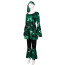 Women's Hippie 70's Costume - Shirt Pants Bandana Set Hippie Cosplay