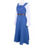 Spy × Family Yor Forger Costume - White Blue Dress Yor Forger Cosplay
