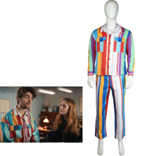 Extraordinary Luke Costume - Multicolor Suit Set Luke Cosplay