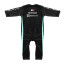 Formula 1 Mercedes Benz Black F1 Racing Suit Racer Driver Jumpsuit Baby Onesie