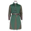 Medieval Renaissance Forest Elves Costume - Green Tunic Dress Forest Elve Cosplay