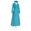 Despicable Me 3 Lucy Wilde Costume - Blue Coat Lucy Wilde Cosplay