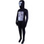 Kids Gorilla Tag Monke Costume - Full Bodysuit Mask Black Monke Cosplay