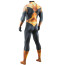 DC Comics Wave Rider Costume - Black Gold Bodysuit Wave Rider Cosplay