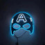 Marvel Captain America LED Mask Prop - Captain America LED Costume Cosplay Mask