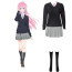 Kawaii Dake Ja Nai Shikimori-san Miyako Shikimori Costume - Grey Skirt Sweater Miyako Shikimori Cosplay