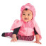 Baby Flamingo Costume InCharacter - Onesie Jumpsuit Flamingo Cosplay