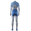 Marvel Rivals Invisible Woman Costume - Default Blue White Bodysuit Susan Storm Invisible Woman Cosplay