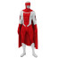 Invincible Omni-Mark Markus Sebastian Grayson Costume - Red White Bodysuit Mask Cape Omni-Mark Cosplay
