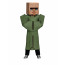 Kids Minecraft Villager Costume - Mask Green Suit Villager Cosplay