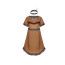 Native American Costume - Brown Dress Native American Cosplay