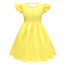 Girls Sprunki Yellow Simon Costume - Dress Mask Set Yellow Sprunki Cosplay